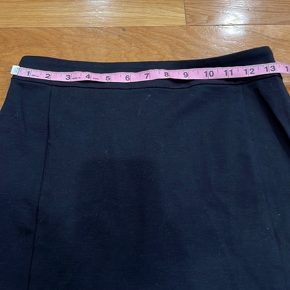 EILEEN Fisher petite black skirt size pp (2-4). . - Picture 4 of 8